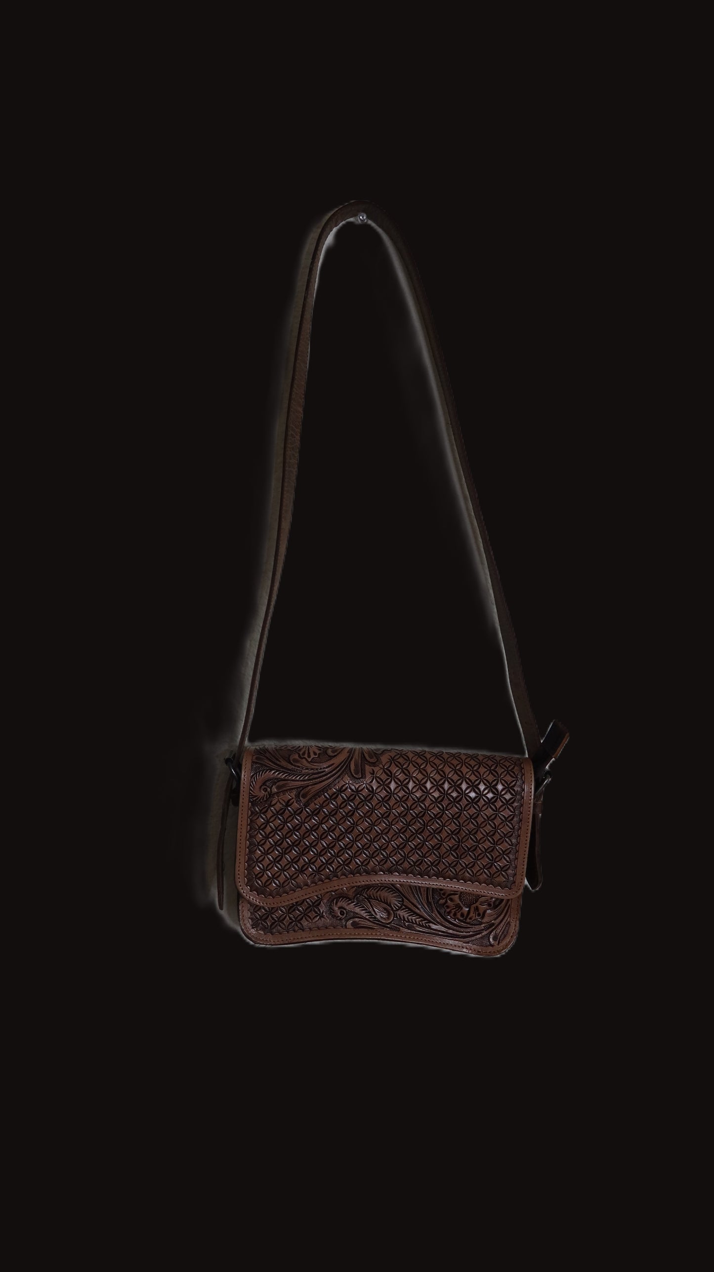 Hand Tooled leather Purse