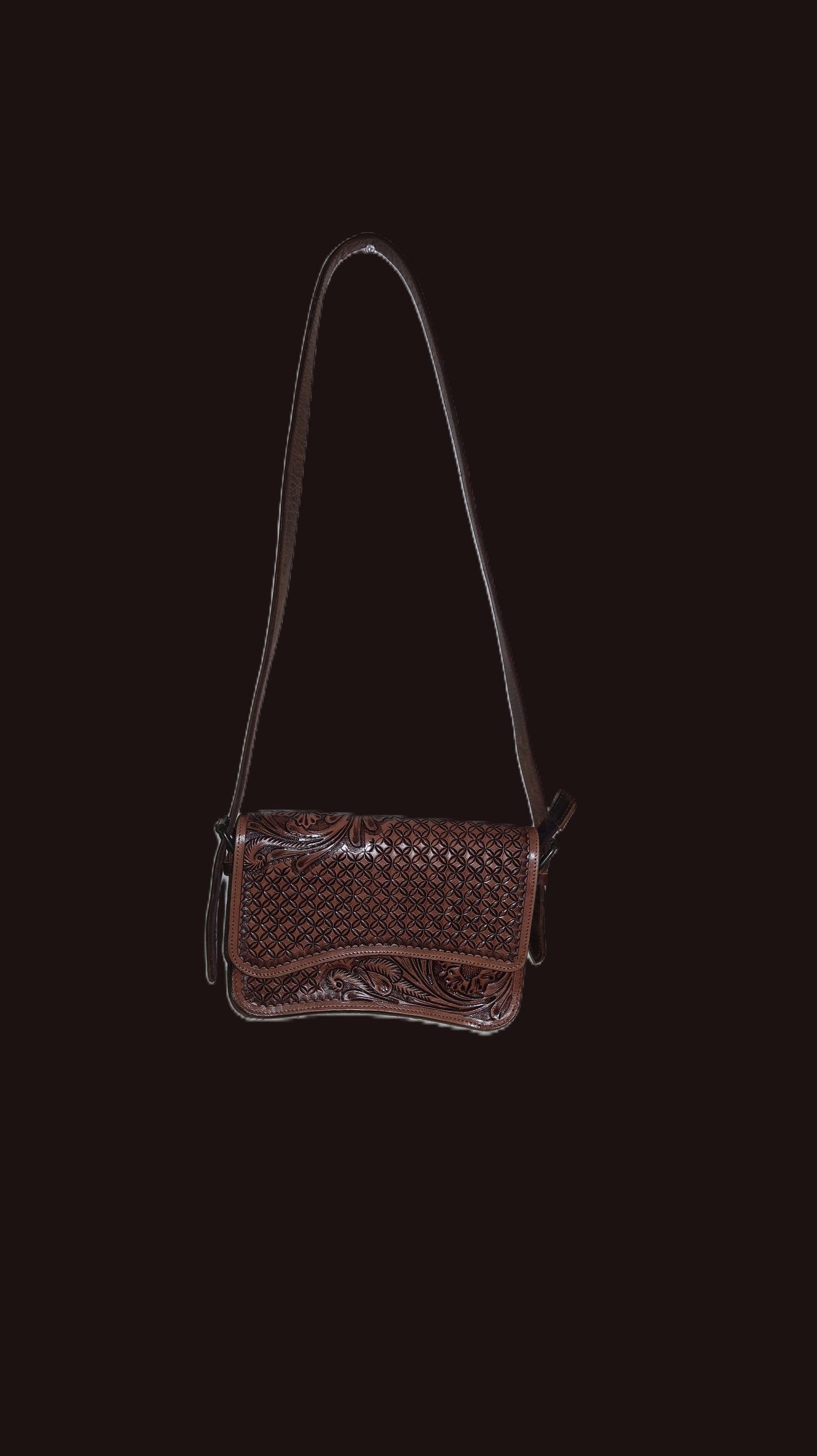 Hand Tooled leather Purse