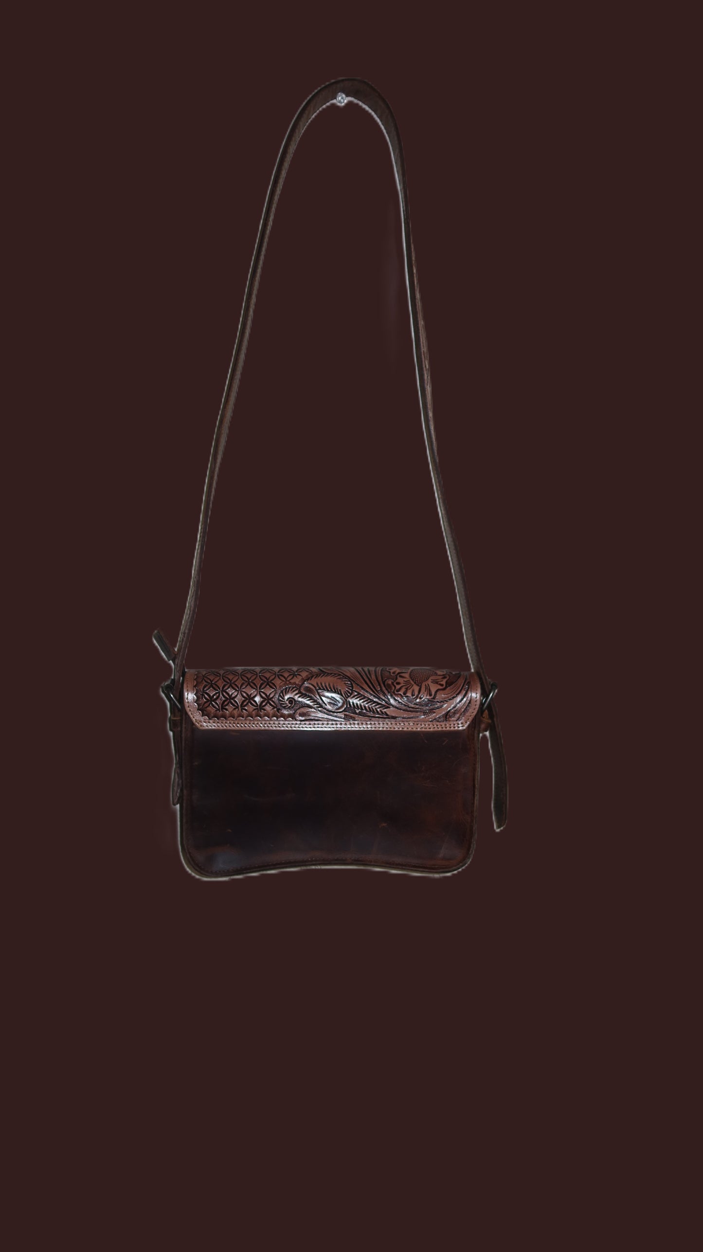 Hand Tooled leather Purse