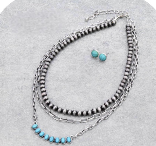 Layla Layered necklace set