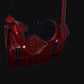 Rose Saddle Bag Purse